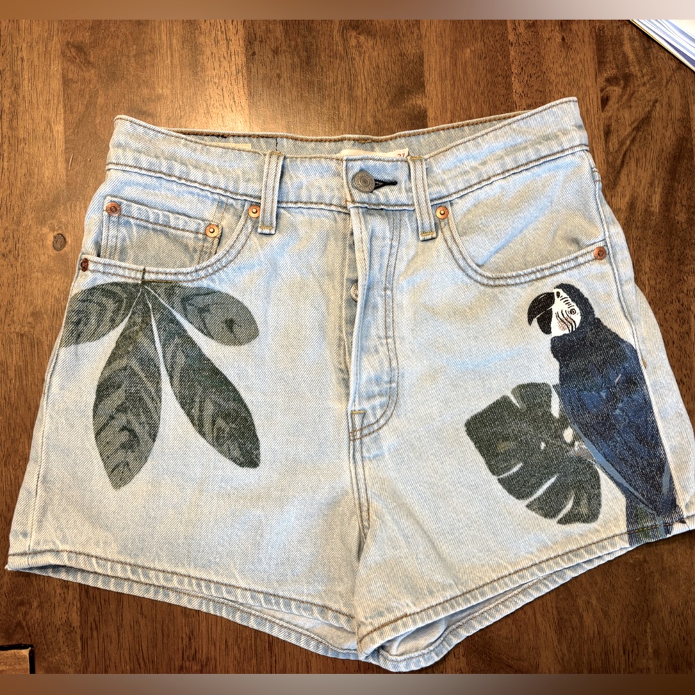 Denim shorts Farm x Levi’s